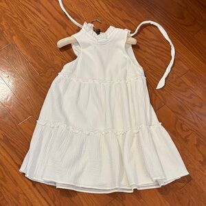 Pomander Place White Sleeveless Dress